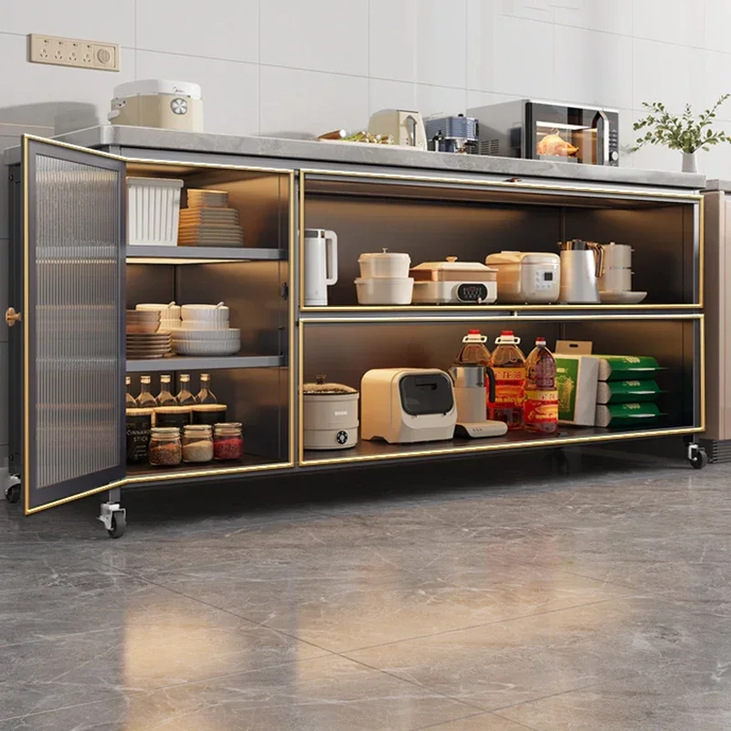 Multifunctional Cabinet Sideboard Modular Furniture Sideboards Dining Room With Foot Side Table Auxiliary Alacena Kitchen LT