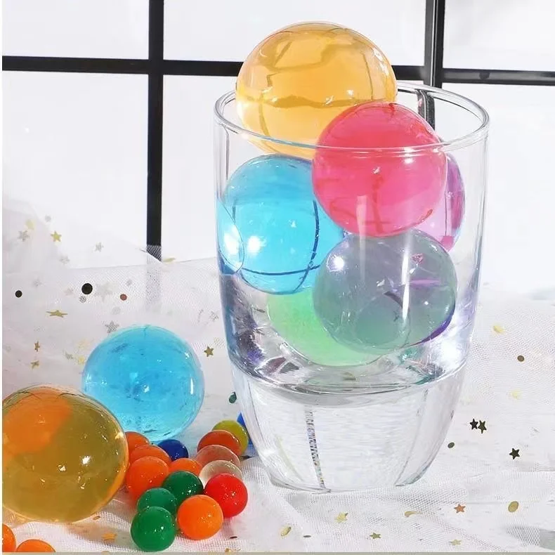 Crystal Soil Mud Toy Big Hydrogel Gel Kids Polymer Water Beads Wedding Home Decor