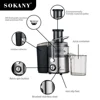 Houselin 4-in-1 Juicer, Fast Pulping of Whole Fruits and Vegetables, Easy To Clean, Centrifugal Extractor, Non-slip Feet 5