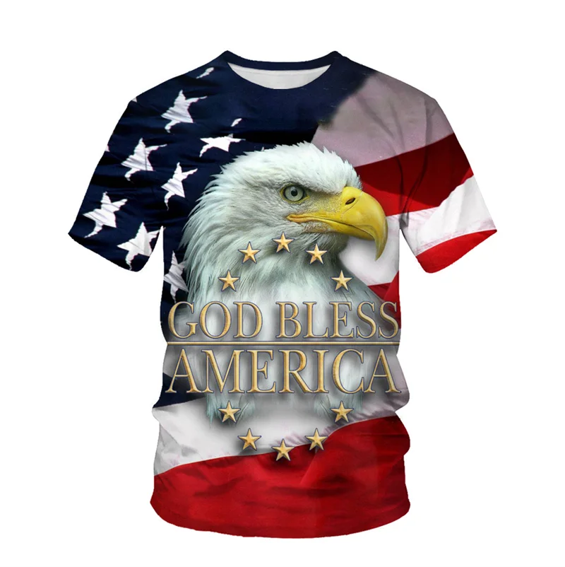 

2023 Fashion Summer Eagle And Flame Phoenix Animal 3d Printed T-shirt Men's T-shirt O Neck Short Sleeve Oversized T-shirt