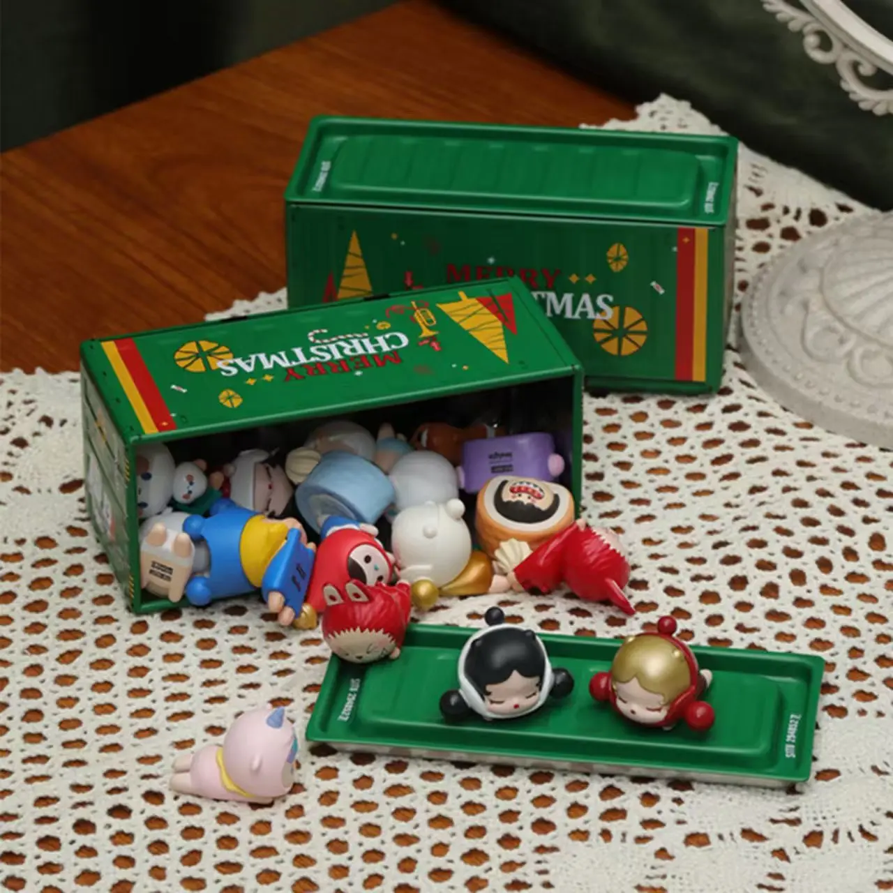 Neue Container Mini Eisen Lagerung Box Retro Industriellen Stil kreative Kreative Dekoration Sammeln Artikel Desktop Modell Kinder Geschenke – Detail 3