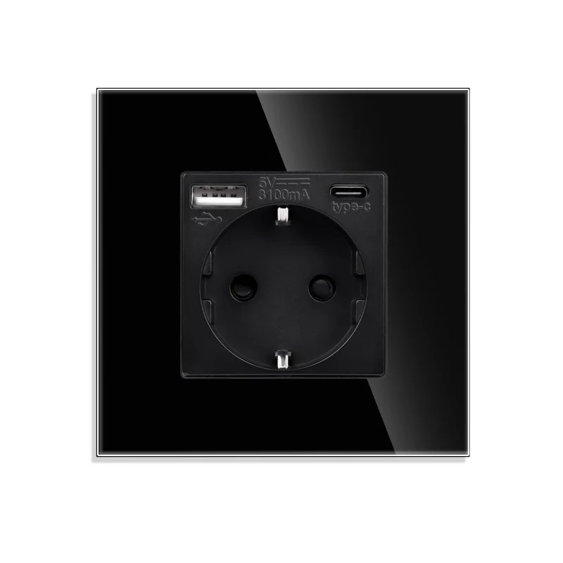 USB, interruptor de luz tipo C, painel