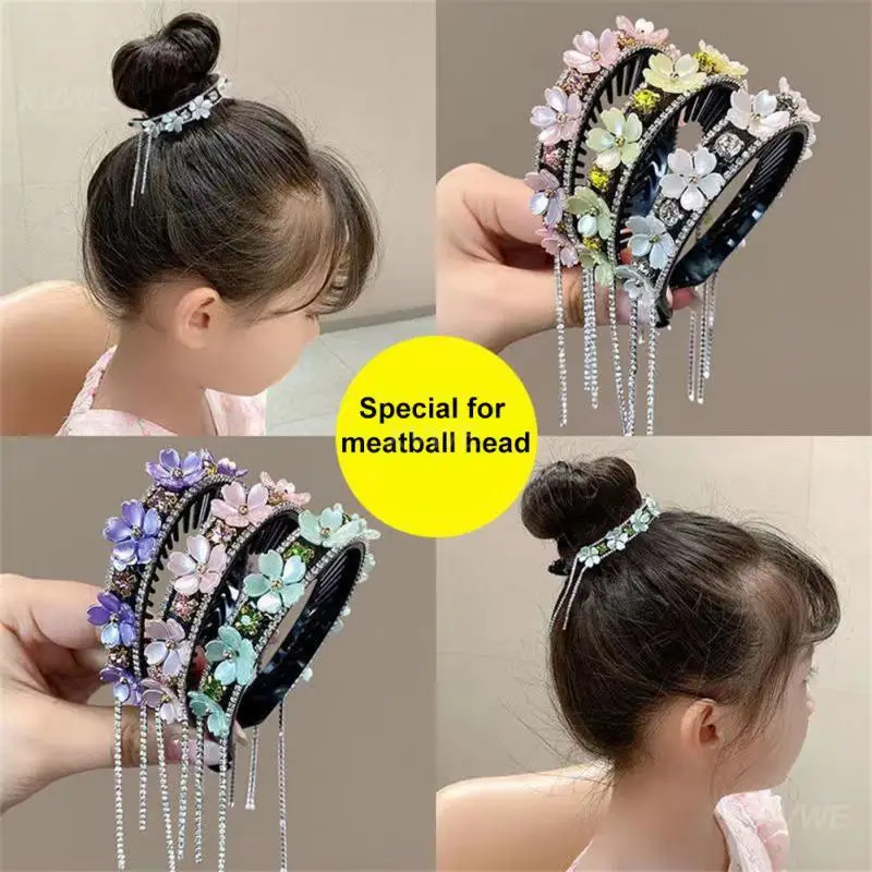 말꼬리 버클 섬세한 장인 기질, 고정 아티팩트 땋은 헤어 클립 머리핀, 쉽게 부러지지 않고 변형, 1  4 개