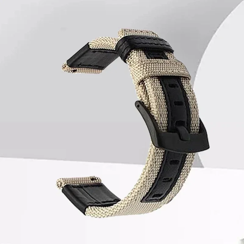 Versatile 20mm/22mm Nylon Woven Sport Wristband