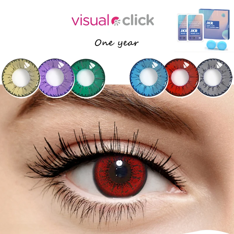 VisualClicklentillas de colores para ojos, lentillas de colores naturales