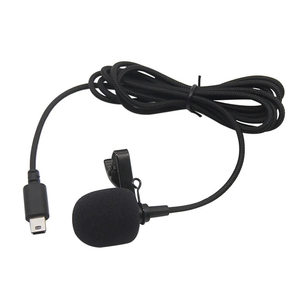 Micro USB Externe pour Gopro Hero 3 4 - Clip Pince Microphone
