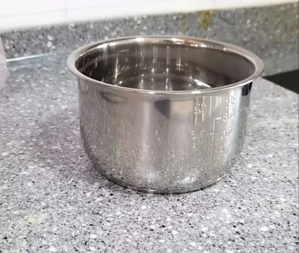 Electric pressure cooker liner 5L inner bowls multicooker bowl stainless steel tank for cooking soup porridge