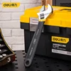 6/8/10/12 Inch Universal Spanners Black Rubber Non-slip Handle Adjustable Wrench Multifunction Auto Mechanic Maintenance Tools 1