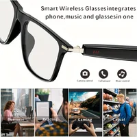 SENBONO Smart Glasses Bluetooth Call Volume Control Music Control Camera Control Built-in Microphone Sunglasses for Men Women - Image 5