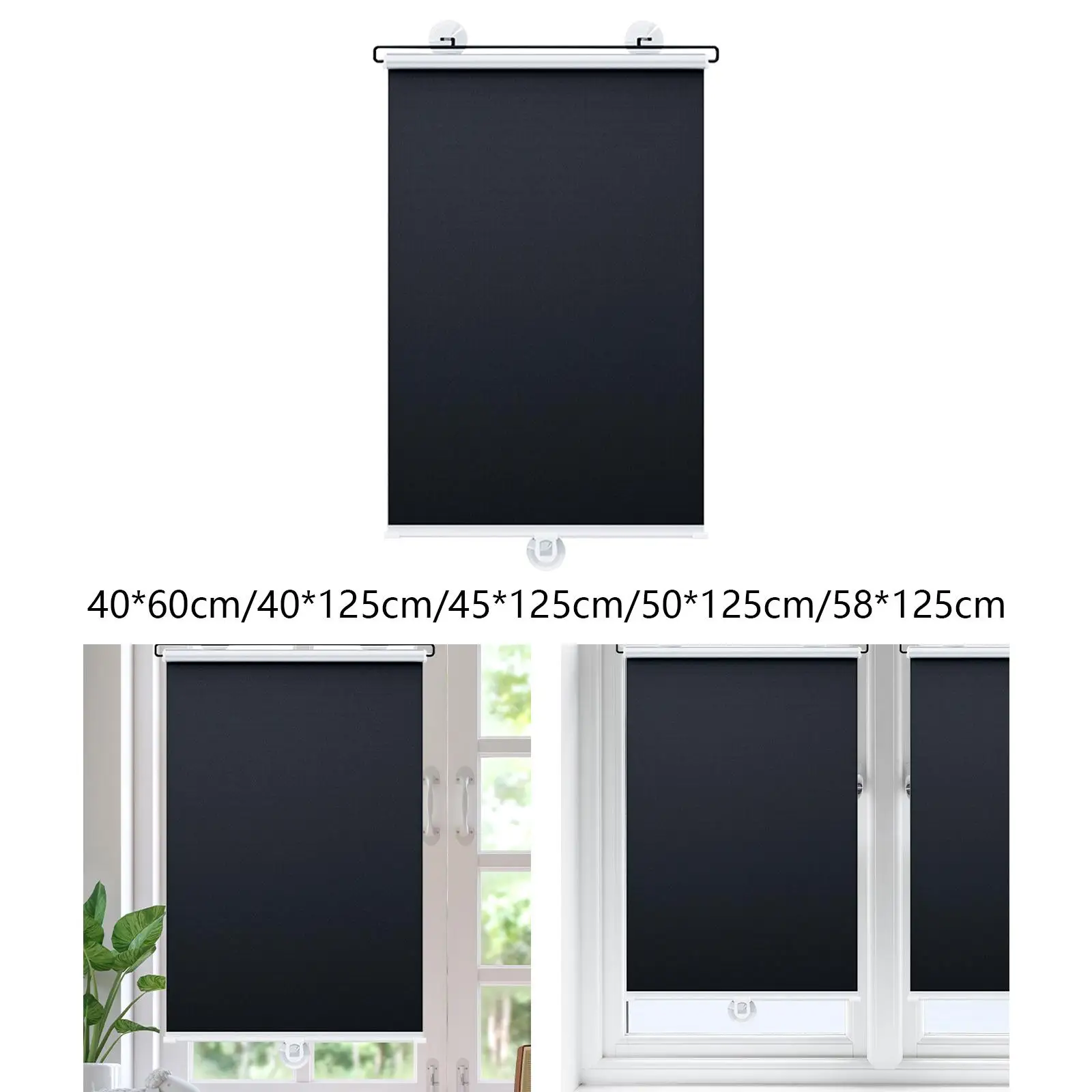 Retractable Car Window Sun Shade Multifunctional Sun Glare Protection Lightweight Easily Install Telescopic Privacy Blackout