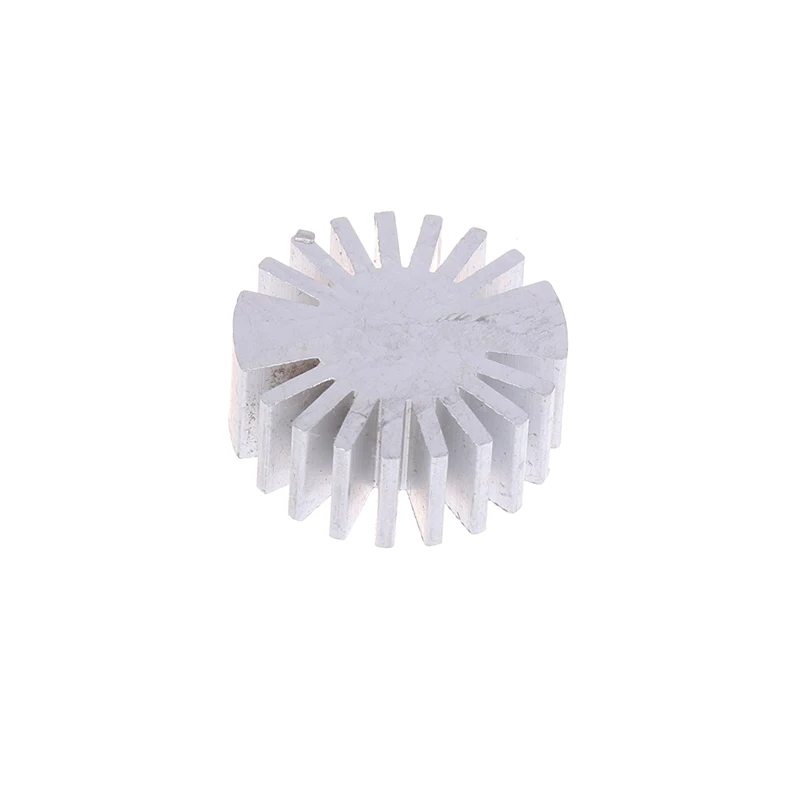 1PC COB Radiator Diameter 25/37.5/40/48/50/53/60/65/67MM High Power Led Heatsink Sunflower Solid Radiator Round Alloy Aluminum