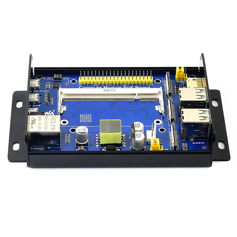 Raspberry Pi CM3 Lite Waveshare CM-IO-POE-BOX,  ̽ Ȯ