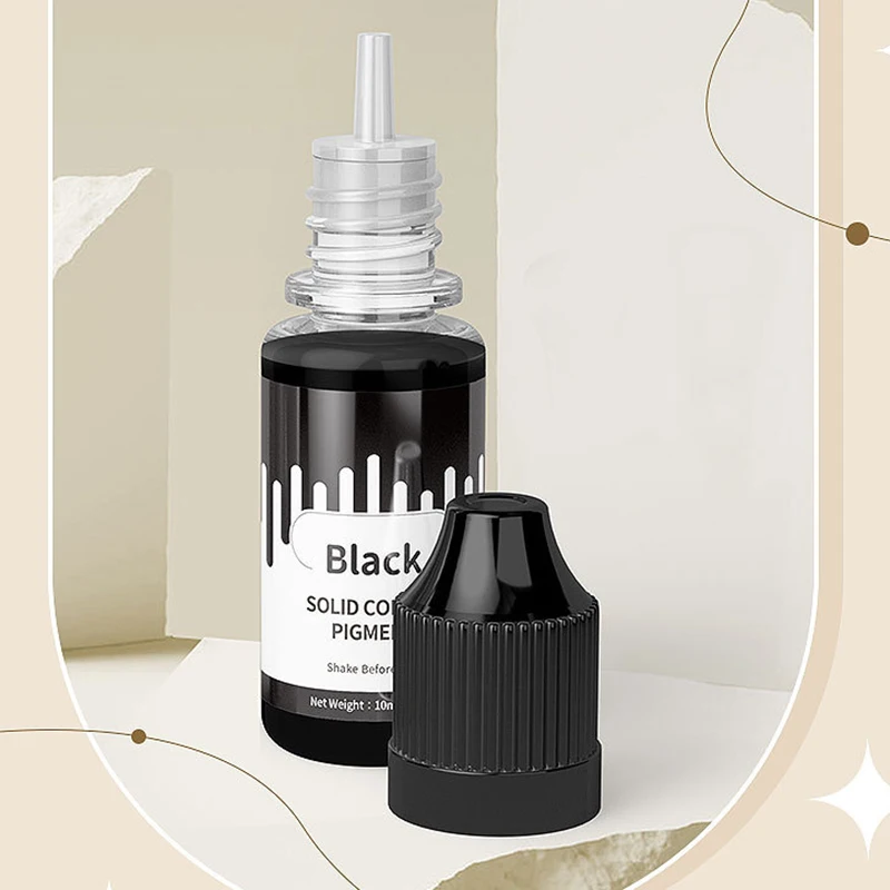 10ml/Bottle DIY Epoxy Resin Mold Aromatherapy Candle Liquid Pigments Resin Pigment Handmade Soap Gypsum Jewelry Making Pigment