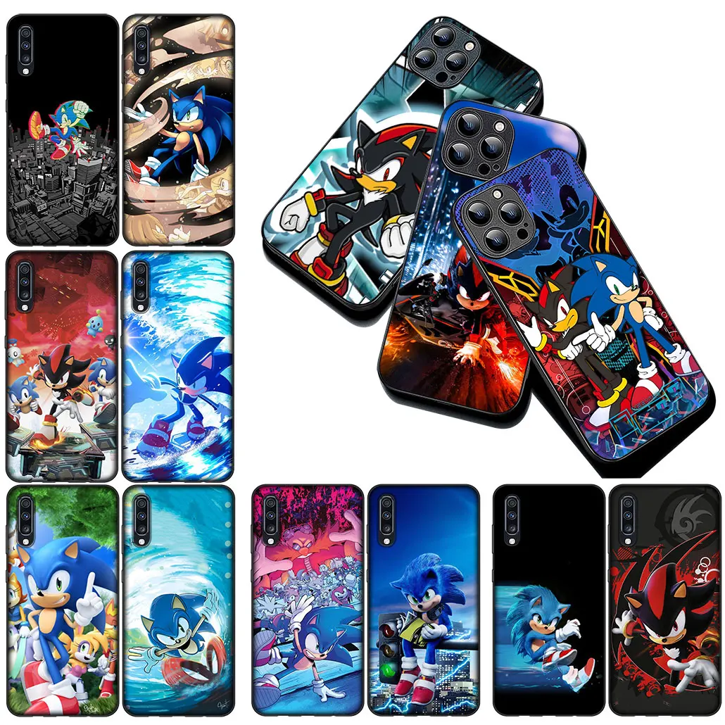 Shadows S-Sonics Hedgehog Soft Cover Phone Case for Samsung S21 (11)