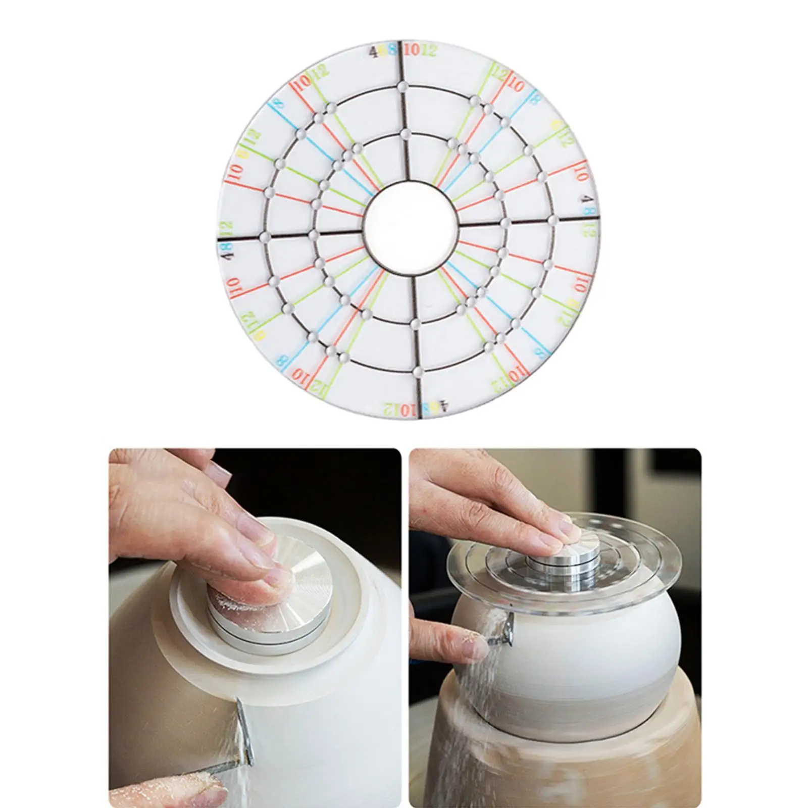 Circular Divider Pottery Trimming Shaping Tool for Pottery Wheel Carving Clay Clay Ceramic Sculpture Clay Artists Modeling