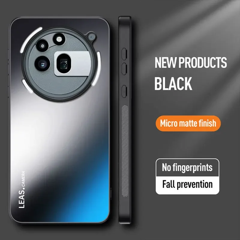 Luxury Dazzling Matte Acrylic Hard Back Cover with Silicone Frame - Shockproof Case