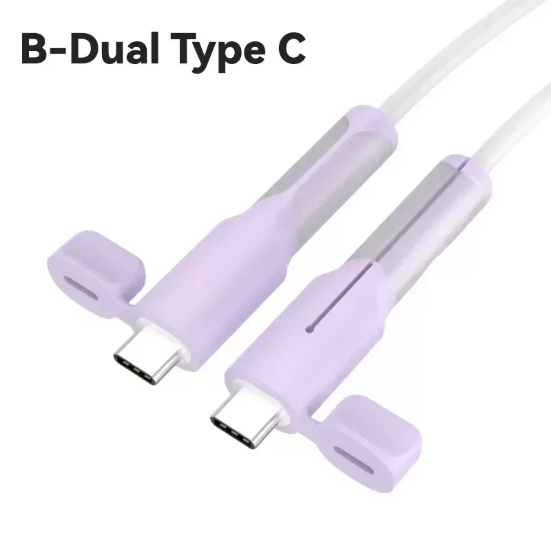 Enhanced Title: Durable USB Type C Cable Protector – Silicone Anti-Break Dustproof Cover