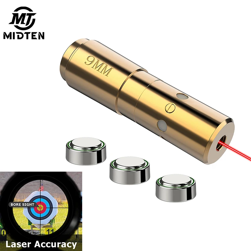 MidTen bore Sighting Laser Bore Sight Red Dot Boresighter with