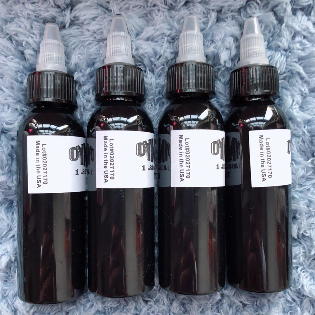 Black Tattoo Ink Pigment Professional DIY Tattoo Pigment Permanent TattooInk Body Art 60/90/120ml tattoo ink tattoo ink pigment