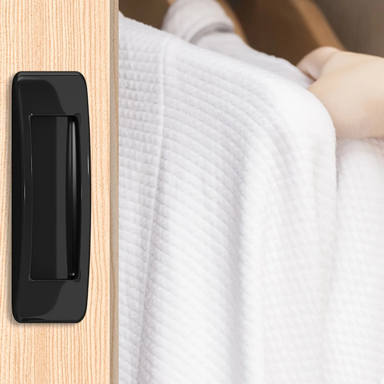 2pcs Punch-free Door And Window Handle