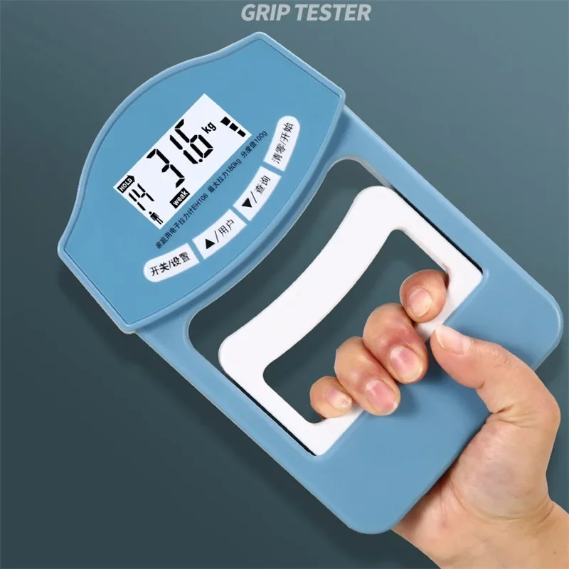 Training Strength Meter Electronic Exercise Digital Auto 396lbs 180 Measurement Capturing Grip Kgs Power Hand Dynamometer