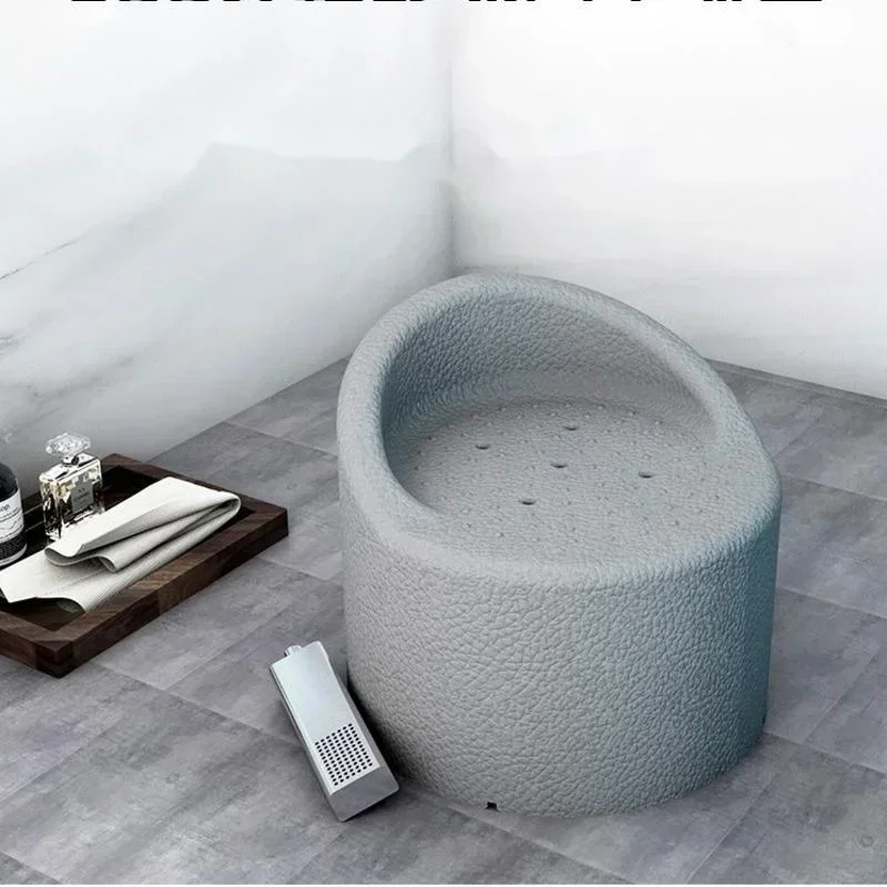 Multi functional bathroom shower chair EPP elderly pregnant woman shower stool bathroom small sofa anti slip sitting stool 3