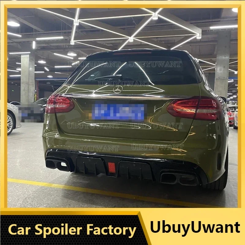 

Реальное углеродное волокно для Benz C200 W205 Wagon C180 C260 C200 C300