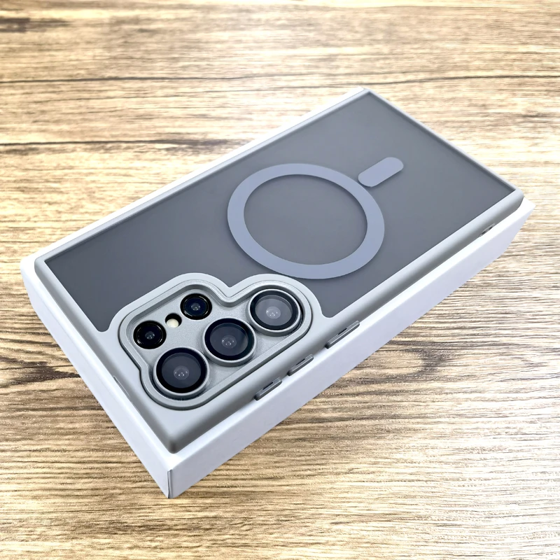 Luxury Magnetic Translucent Matte Case with Magsafe Wireless Charging Compatibility