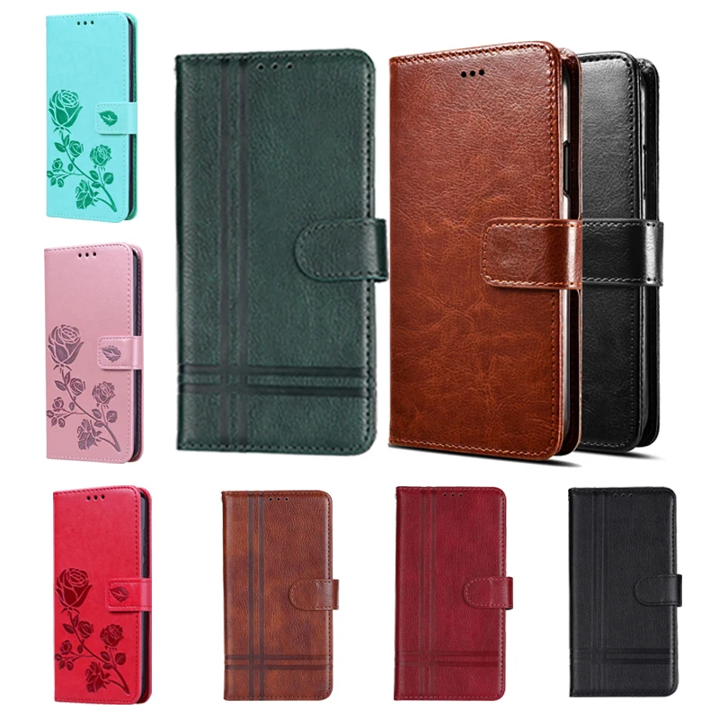 

Leather Case For Doogee X95 Phone Flip Protective Shell Funda For Doogee X 95 Case Book Wallet Screen Protector Cover 6.52 Inch