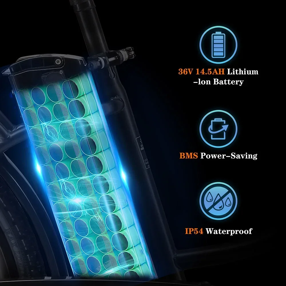 TTGO YY-26ST Electric Bike, 250W Motor, 36V 14.5AH Battery, 26*1.95-inch Tires, 25km/h Max Speed, 100km Max Range, Disc Brake Sdfbfb8001552478a9de0ff7c78cabe80M