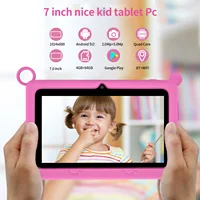 BDF Children's tablet New 7 Inch Google Learning Education Games Tablets Quad Core 4GB RAM 64GB ROM WiFi Bluetooth Dual Cameras 2