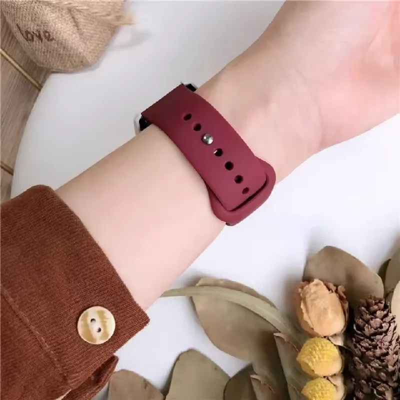 Silicone Sports Strap, 20mm - Replacement Watchband Bracelet Accessories