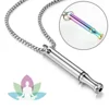Circular Whistle Pendant - Meditation Breathing Decompression Necklace - Health and Wellness Jewelry for Women and Men 1