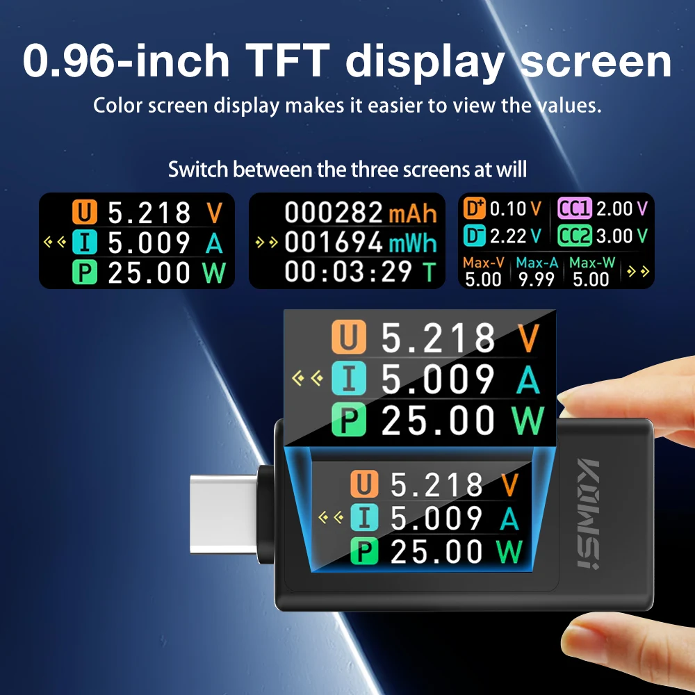 KWS-1902L USB Tester TYPE-C