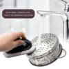 Reusable Emery Magic Sponge - Kitchen Pot Brush with Handle for Easy Cleaning and Decontamination - Washable and Eraser Cleaning 5
