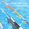 Adults Electric Water Gun Toy ，1000ML Powerful Automatic High Pressure Bursts Play， Summer Outdoor Swimming Pool Children's Gift 5