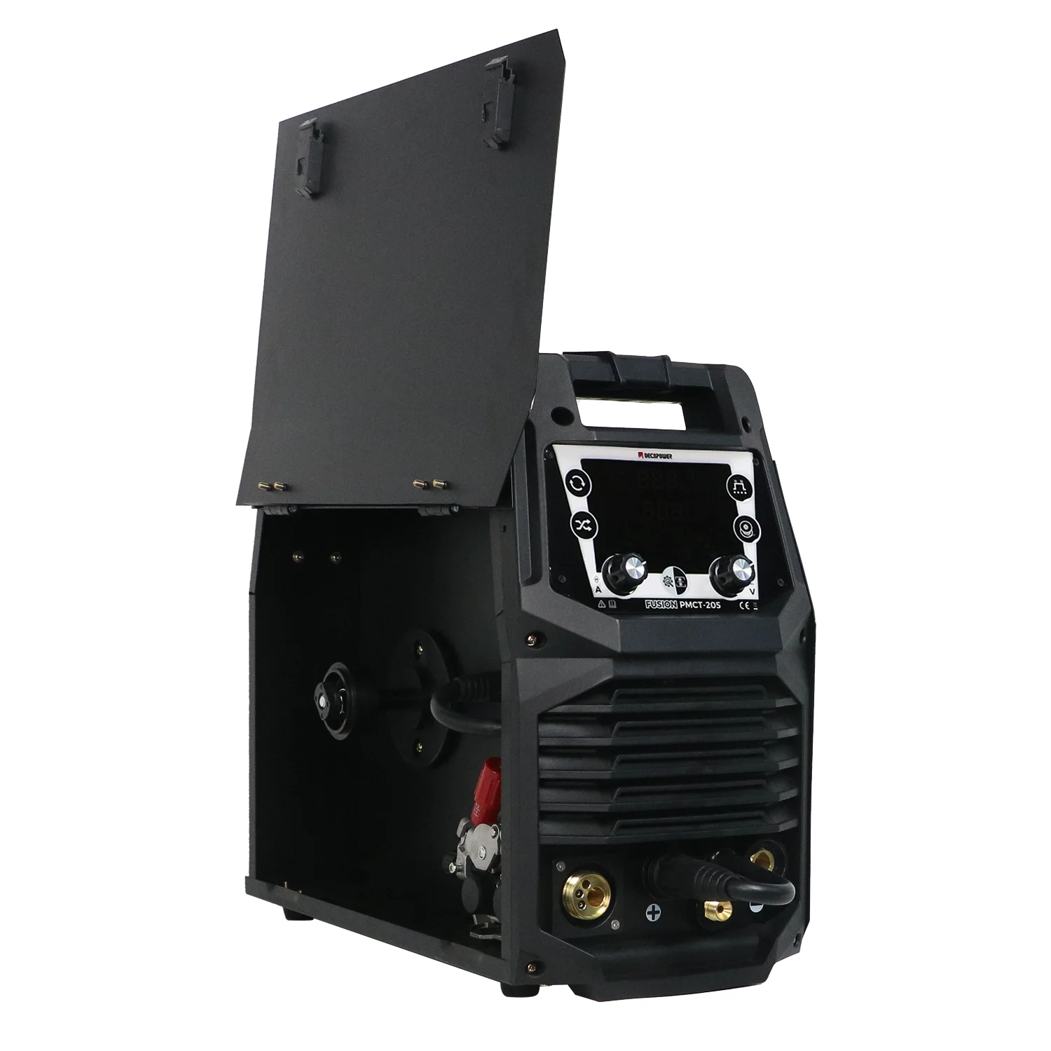 Decapower FUSION Semi-automatic Synergy Pulse MIG MAG MMA HF TIG 6 IN 1 Gas no Gas Welding Cutting Machine