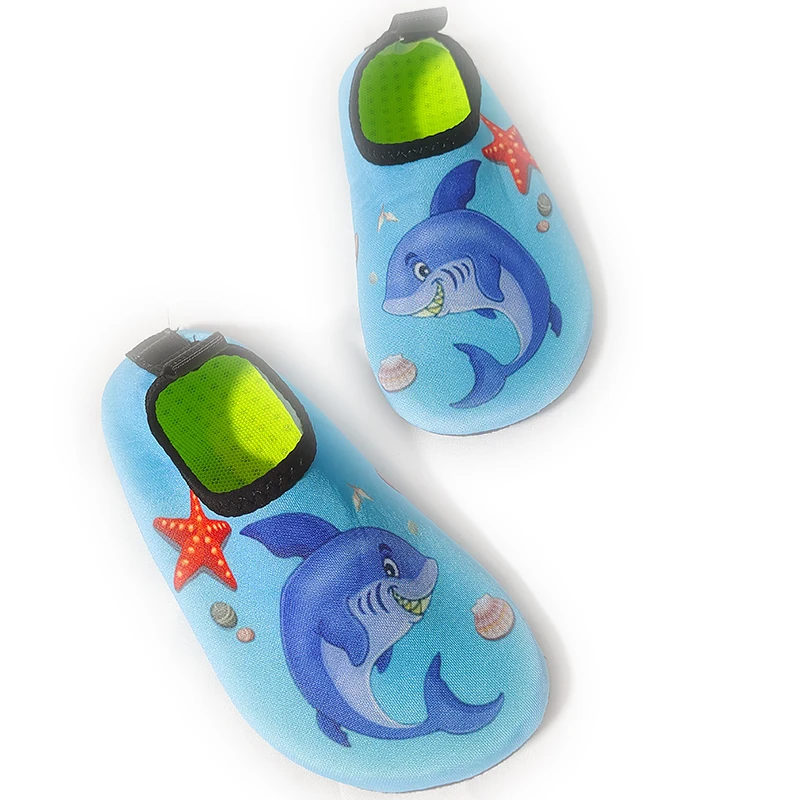 Children&rsquo;s Beach Quick Drying Aqua Shoes Qianjiang Swimming Shoes Baby Toddler Indoor Floor Bathroom 20-33# water shoes aqua shoes