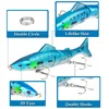 1pcs Multi Jointed Crankbaits Fishing Lures Jerkbait Minnow Wobblers For Pike Fish Trolling Bass Artificial Bait Hard Swimbait 5