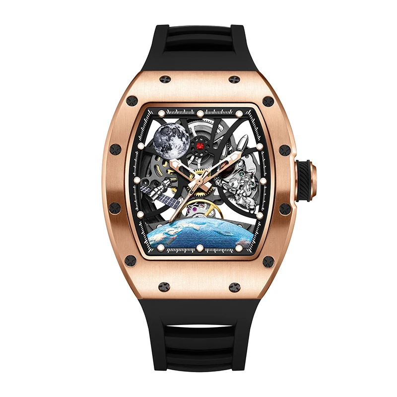 orologio uomo in acciaio rettangolare con quadrante nero, collezione Montenapoleone orologio uomo in acciaio rettangolare con quadrante nero, collezione Montenapoleone