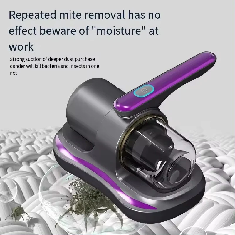 

Vacuum Cleaner Cordless Household Electric Mite Remover Ultraviolet Ray To Remove Bed Mites Electric Handheld Vacuum Cleaner