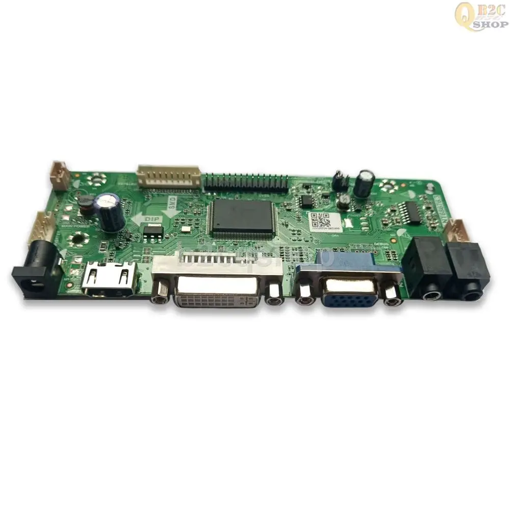 LCD 컨트롤러 드라이버 보드 모니터 키트, LVDS 컨버터, T320HVN05.6, 1920X1080, HDMI 호환 DVI VGA용, 51 핀