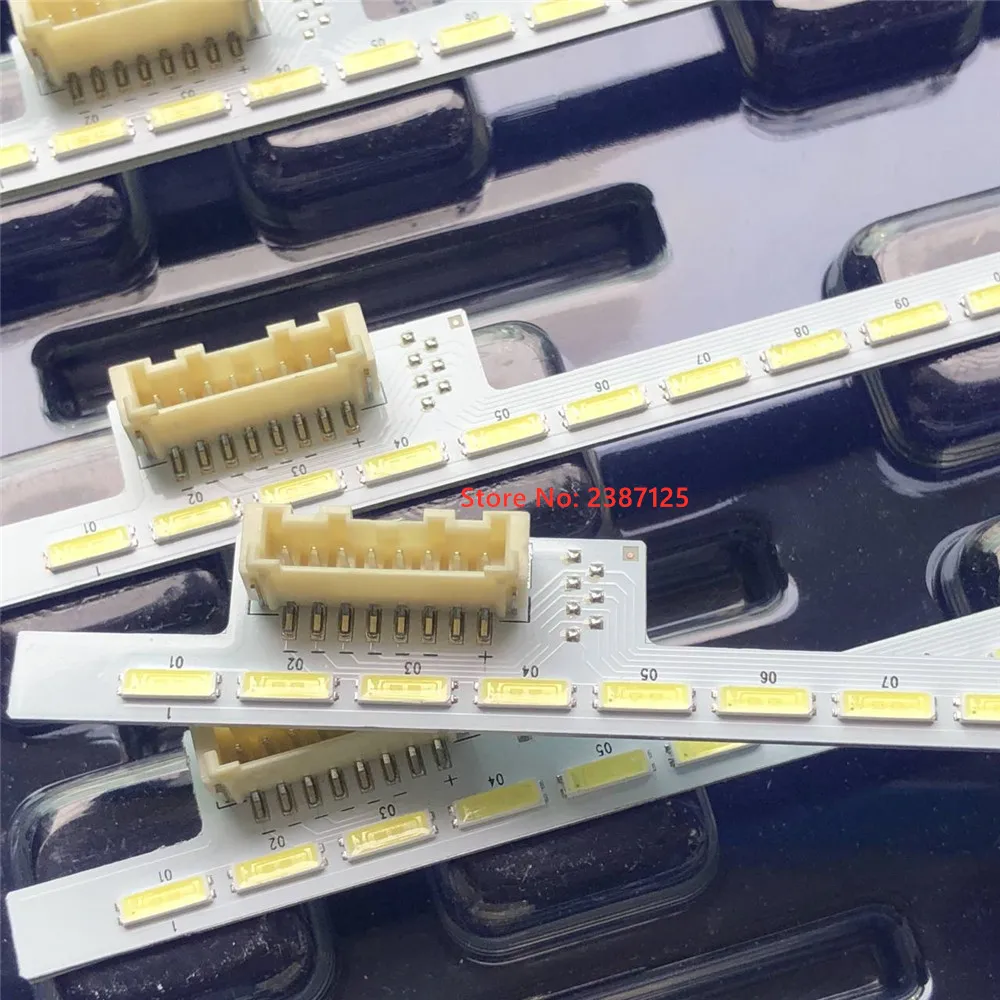 

Светодиодная лента 512 мм, 60 светодиодов, Φ 7020 tsb40 60 REV1.0, для TOSHIBA 40L6363D 40M6363D 40L7355D 40L5333D 98.40S04.1SE