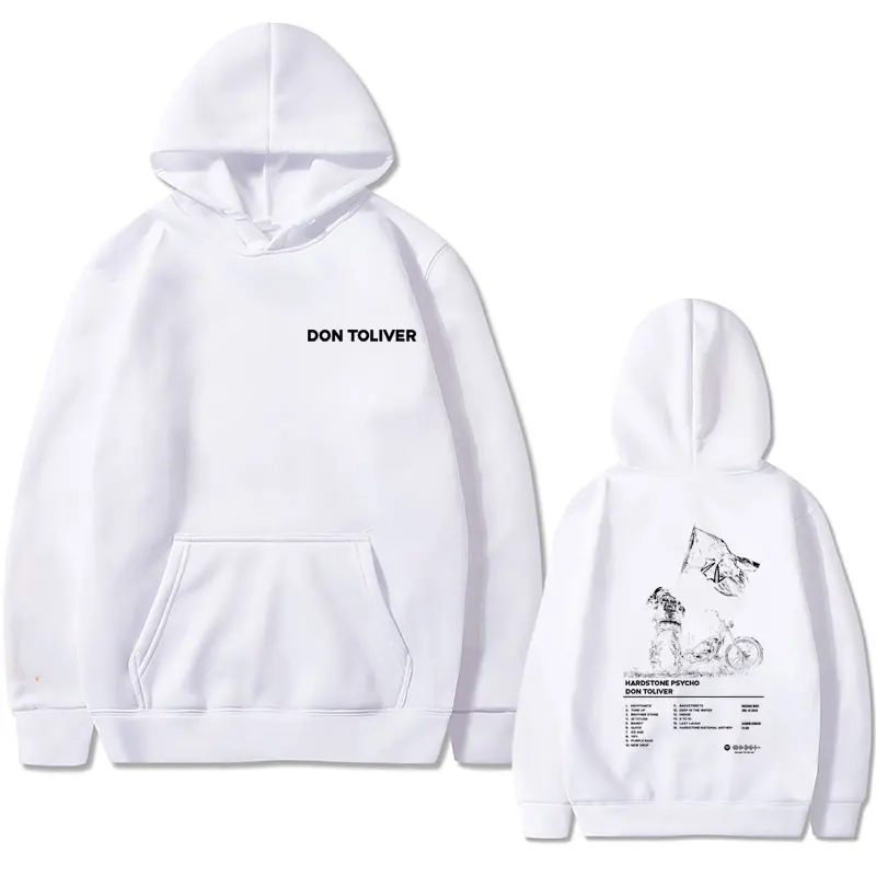 Rapper Don Toliver Hardstone Psycho Album Print Hoodie Unisex Fashion Trend Sweatshirt Men Women Hip Hop Style Pullover Hoodies
