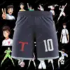Captain Tsubasa School Nansheng Olive and Benji Football Team Uniform Beach Pants Customized High Quality Clothing Customizable 3