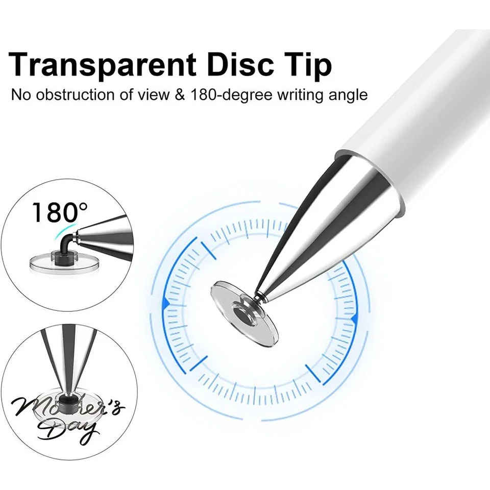 Palm Rejection Tukzer Capacitive Stylus Pen For Touch Screens