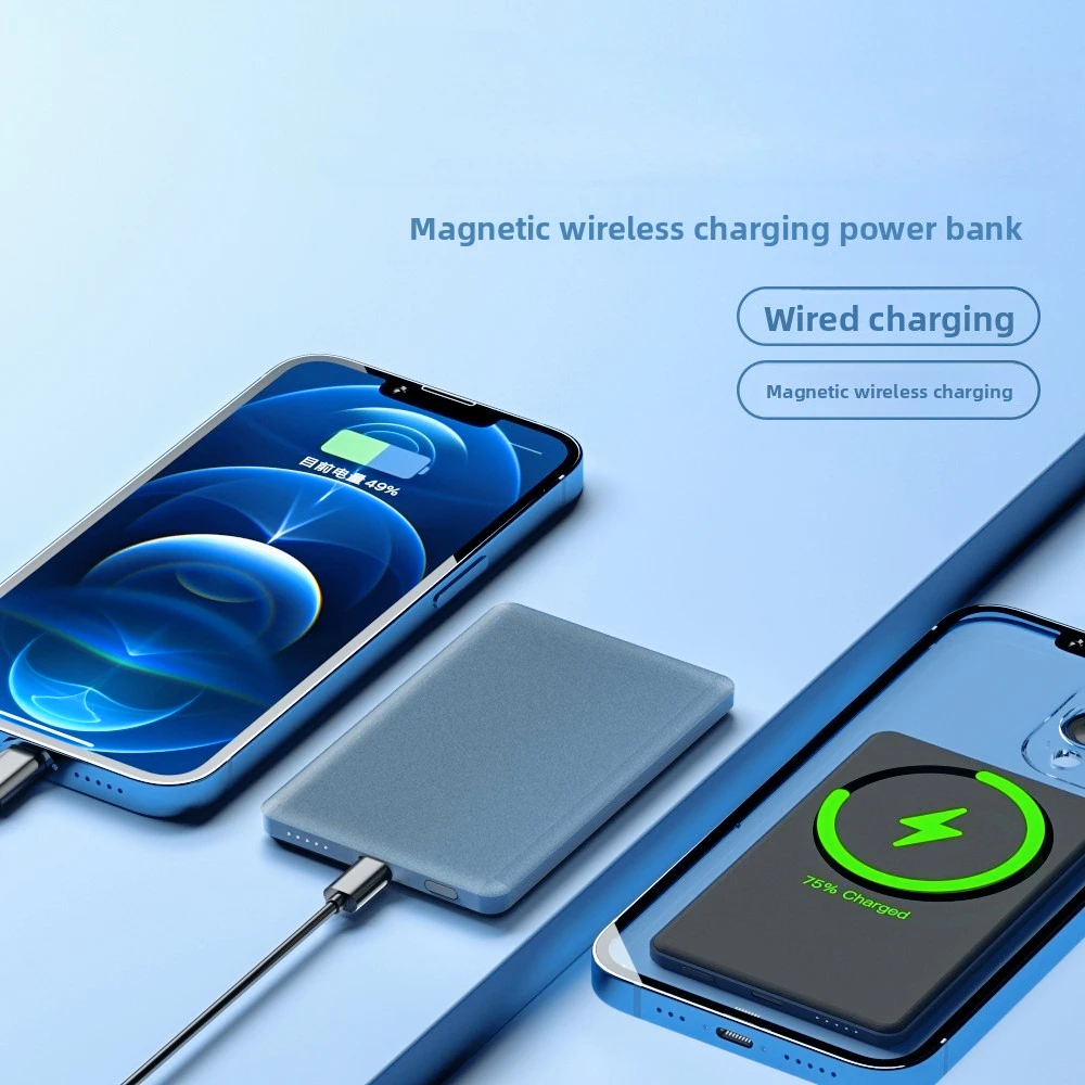 태피아이 10000mAh 마그네틱 무선 보조배터리 PD20W 초고속 충전 외장 배터리 (아이폰17 16 15 14용, 맥세이프 호환)