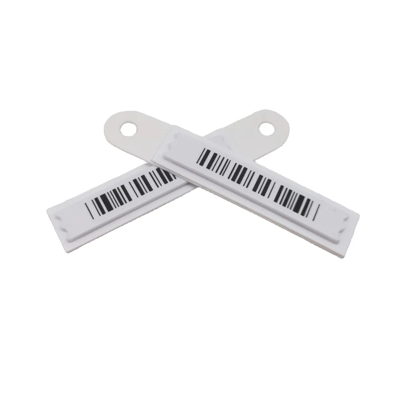 500 Pieces Hanging Type Acoustic Magnetic Soft Label With Hole AM Anti-Theft Label Jewelry Anti-thefanti AM
