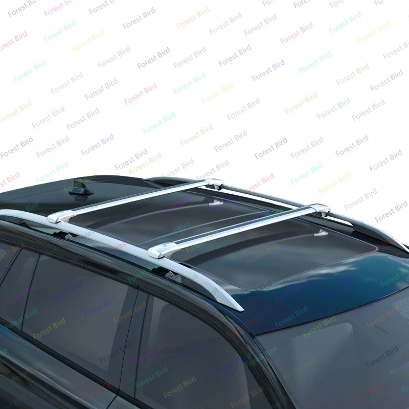 

Универсальный автомобильный багажник из алюминиевого сплава, дорожный поперечный стеллаж на крышу, прочный горизонтальный багажник