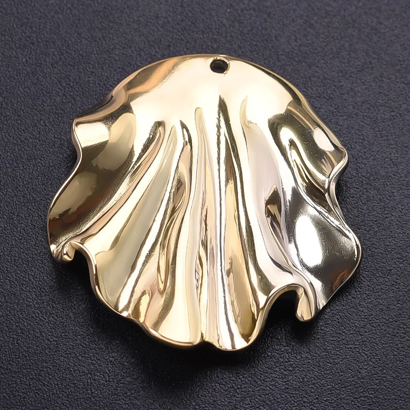 6 Stück echt vergoldet Ozean Tier Schildkröte Muschel Seestern Diy Charms für Schmuckherstellung Bulk Edelstahl Charm Anhänger – Detail 6